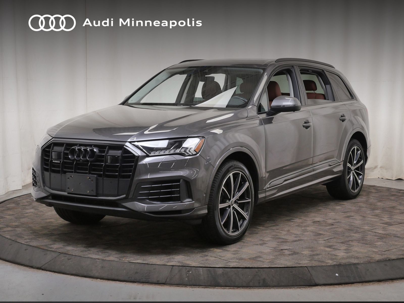 Samurai Gray Metallic 2024 Audi Q7 quattro Premium Plus 55 TFSI SUV / Crossover All-Wheel Drive 8-Speed Automatic