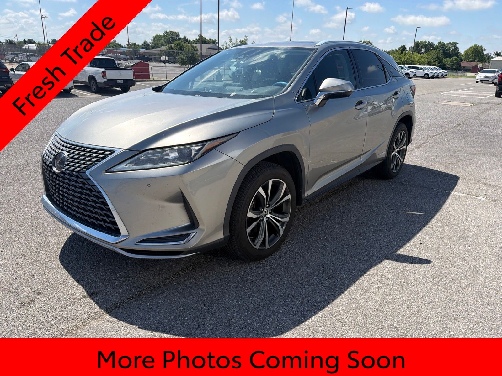 Silver 2020 Lexus RX Hybrid SUV / Crossover All-Wheel Drive Continuously Variable Transmission