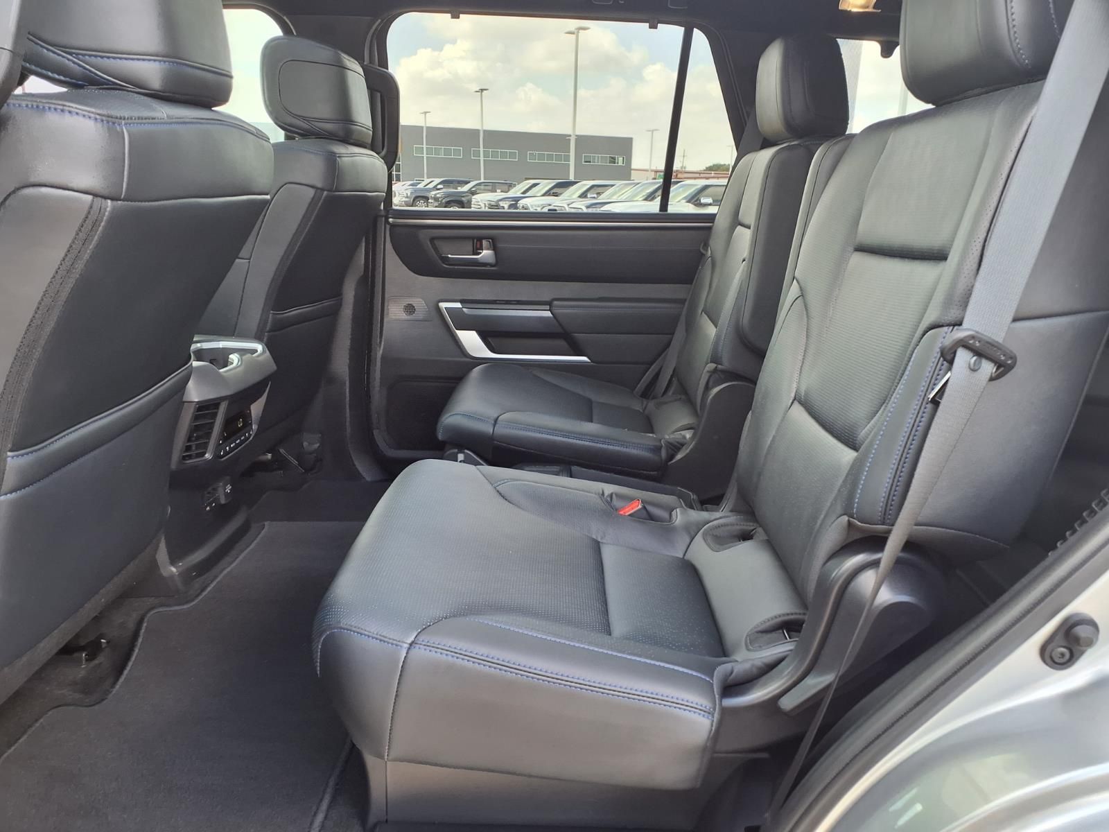 2025 Toyota Sequoia Platinum Silver at Bayway Cadillac of The Woodlands