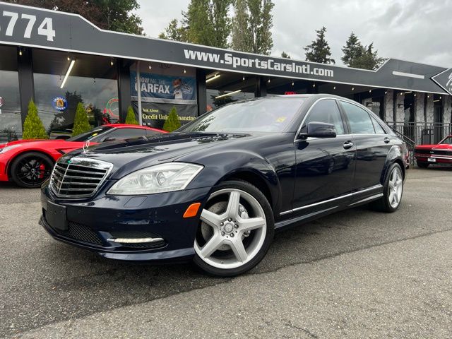 Blue 2013 Mercedes-Benz S-Class S 550 Sedan Rear-Wheel Drive 7-Speed Automatic