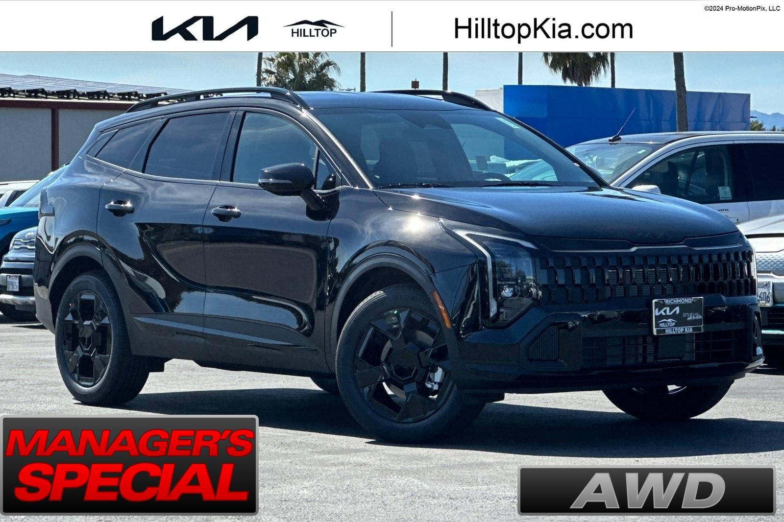 Ebony Black 2026 Kia Sportage SUV / Crossover All-Wheel Drive 8-Speed Automatic
