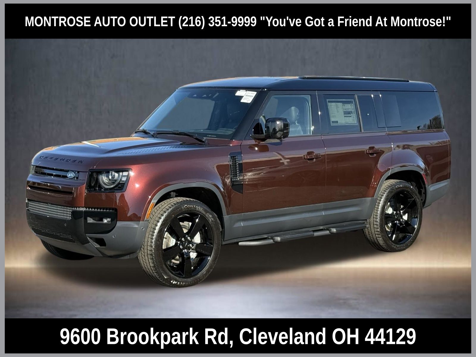 Sedona Red 2026 Land Rover Defender 130 P300 S AWD SUV / Crossover All-Wheel Drive 8-Speed Automatic