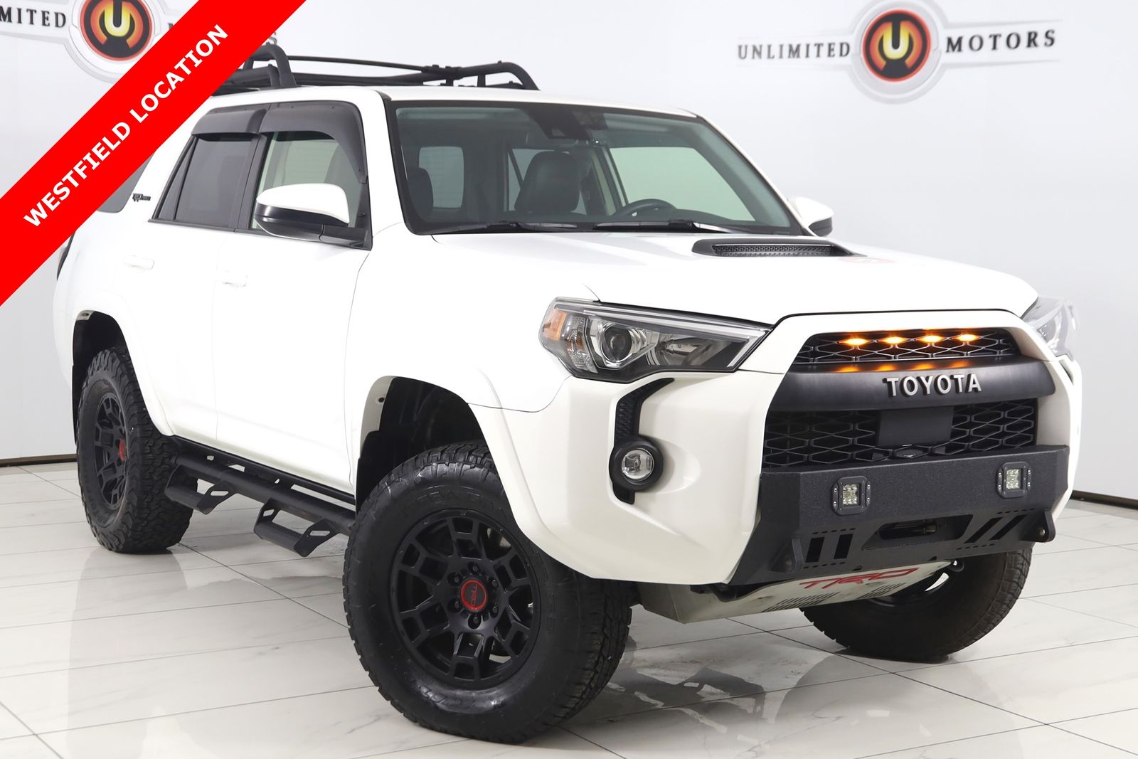 Super White 2021 Toyota 4Runner TRD Pro 4WD SUV / Crossover Four-Wheel Drive 5-Speed Automatic Overdrive