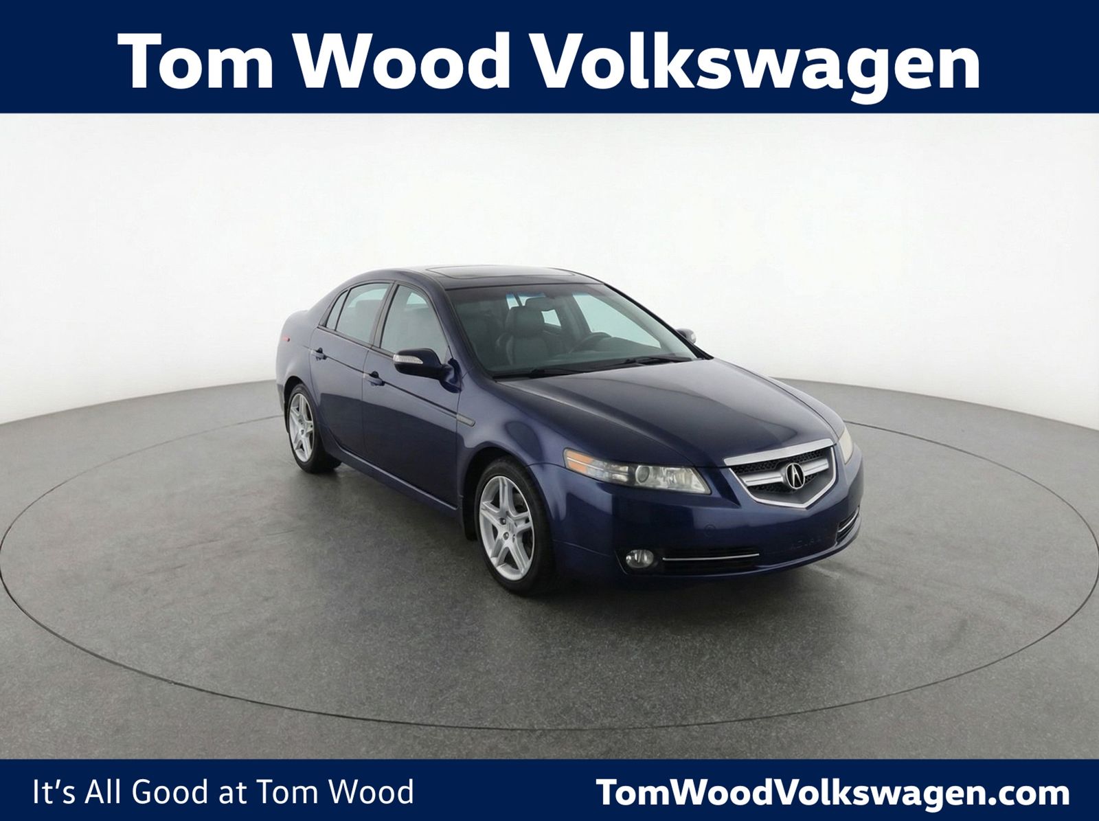 Kinetic Blue Pearl 2008 Acura TL FWD Sedan Front-Wheel Drive 5-Speed Automatic