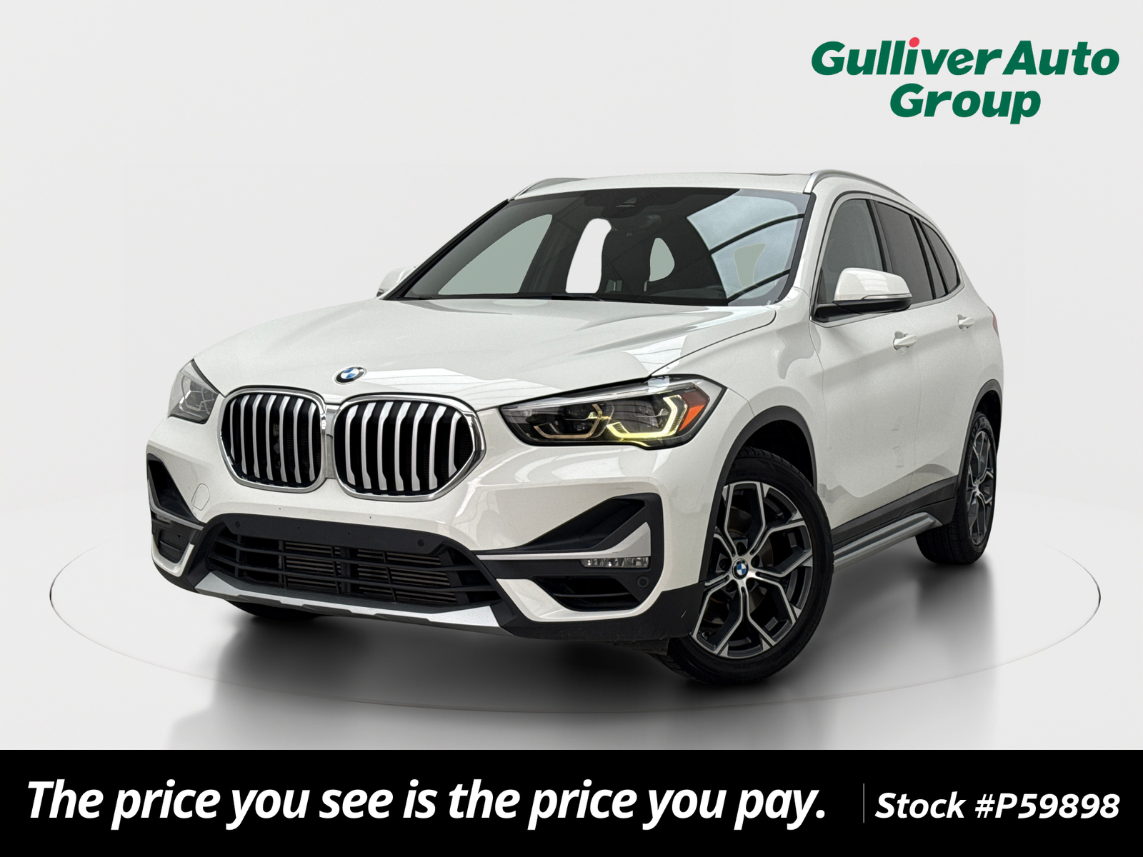 Alpine White 2020 BMW X1 sDrive28i FWD SUV / Crossover Front-Wheel Drive 8-Speed Automatic