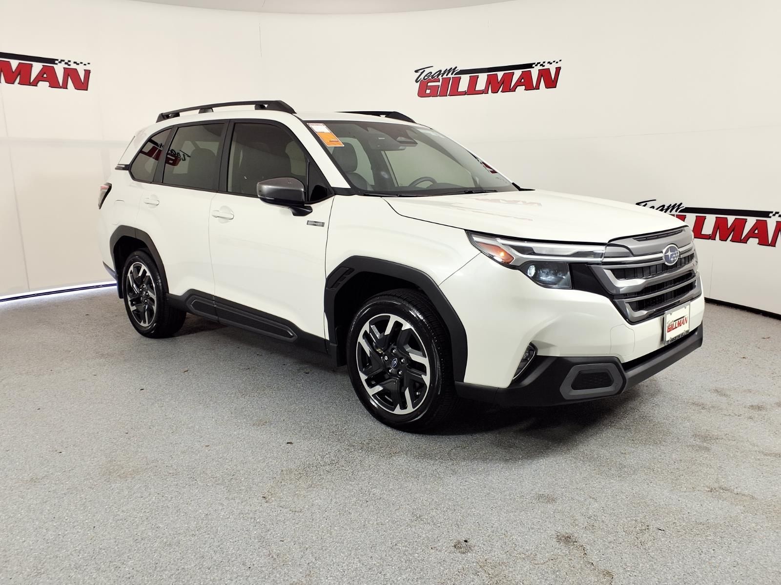 Ice Silver Metallic 2025 Subaru Forester Hybrid Limited AWD SUV / Crossover All-Wheel Drive Continuously Variable Transmission