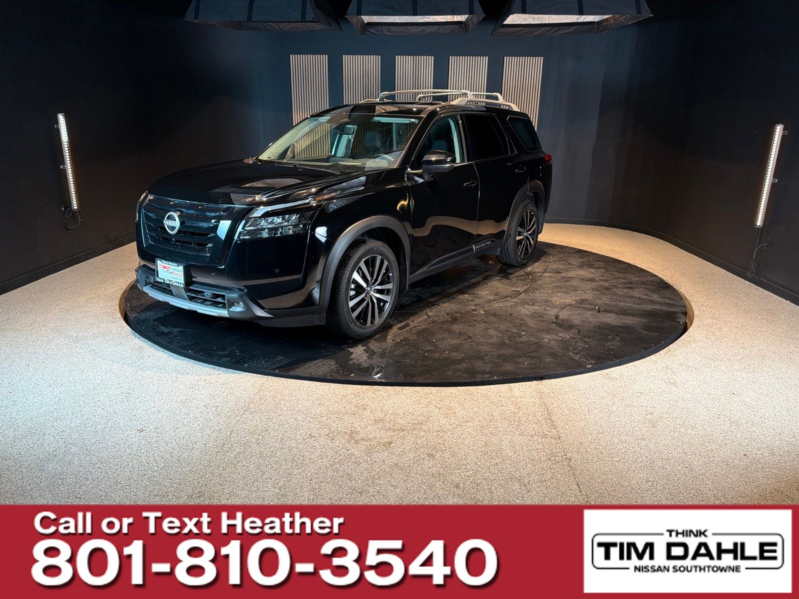 Super Black 2025 Nissan Pathfinder SUV / Crossover All-Wheel Drive 9-Speed Automatic