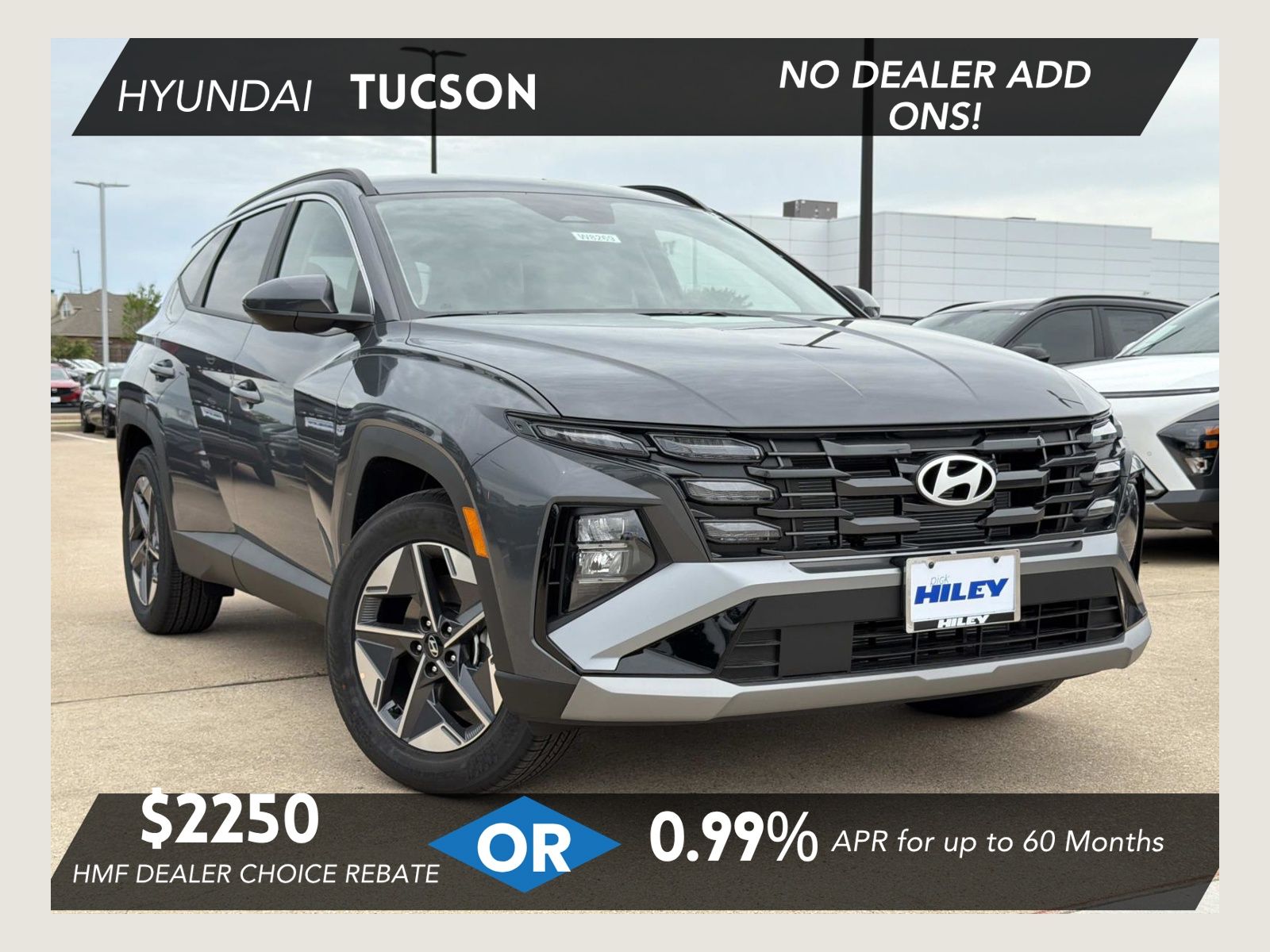 Ecotronic Gray 2026 Hyundai Tucson SEL FWD SUV / Crossover Front-Wheel Drive 8-Speed Automatic