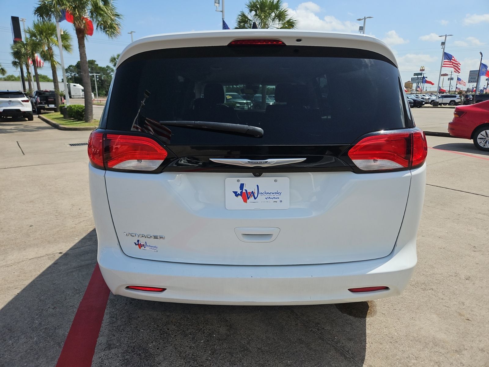 2023 Chrysler Voyager LX White at Mac Haik CDJR North Houston