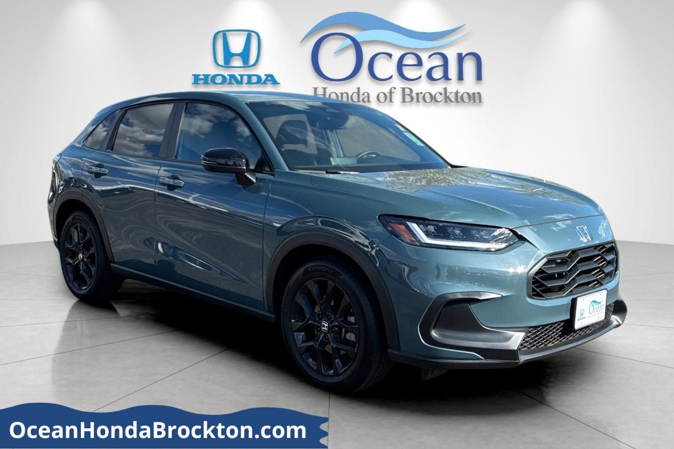 Nordic Forest Pearl 2025 Honda HR-V Sport AWD SUV / Crossover All-Wheel Drive Continuously Variable Transmission