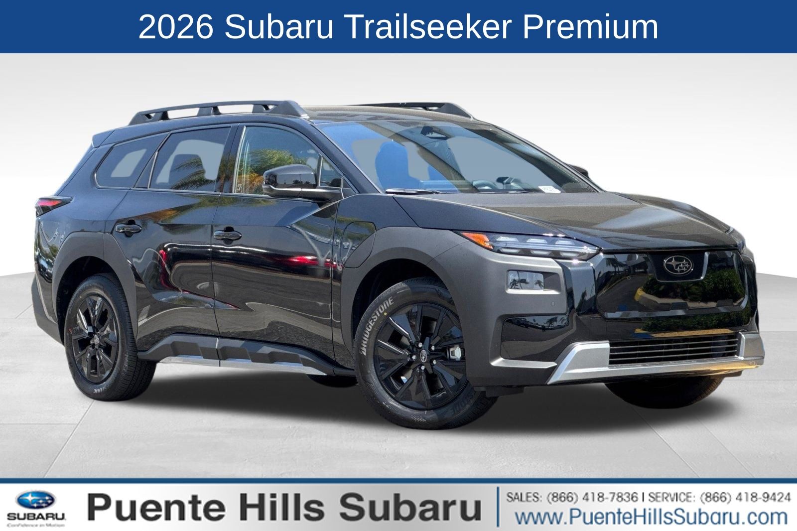 Crystal Black 2026 Subaru Trailseeker SUV / Crossover All-Wheel Drive Automatic