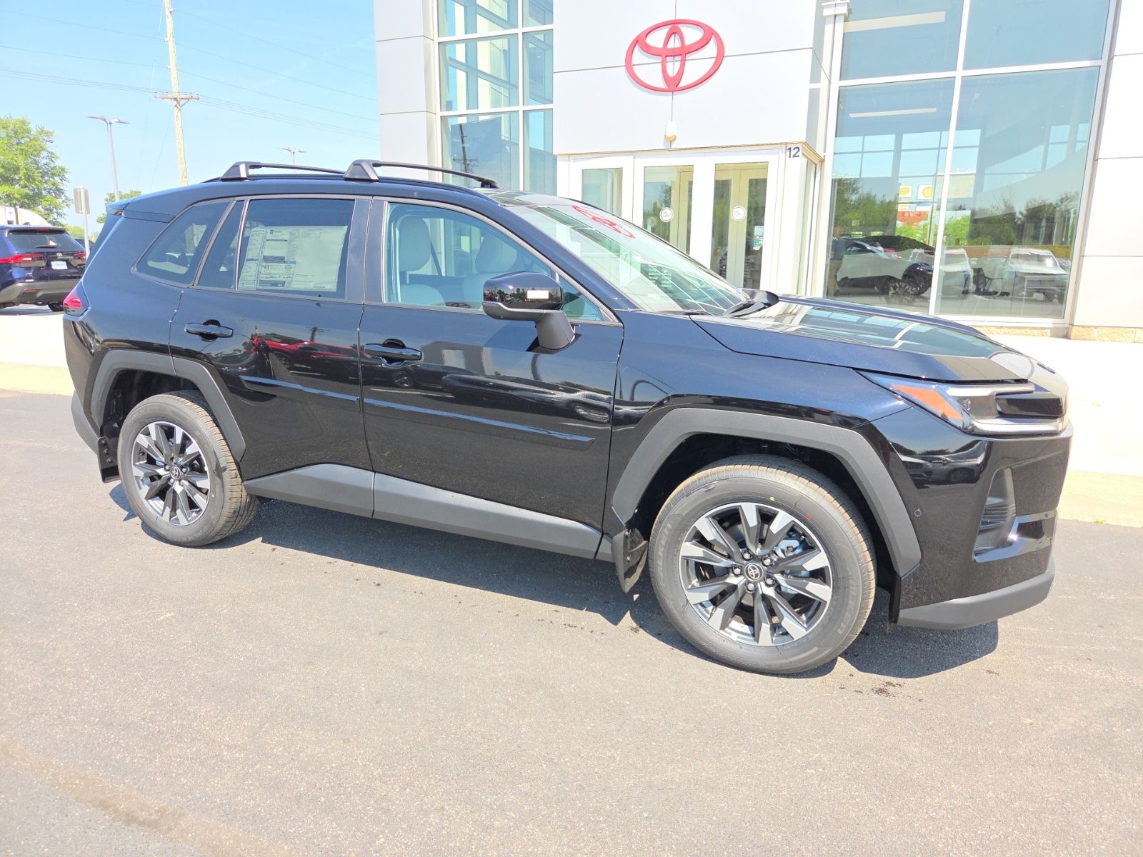 Midnight Black Metallic 2026 Toyota RAV4 SUV / Crossover All-Wheel Drive Continuously Variable Transmission