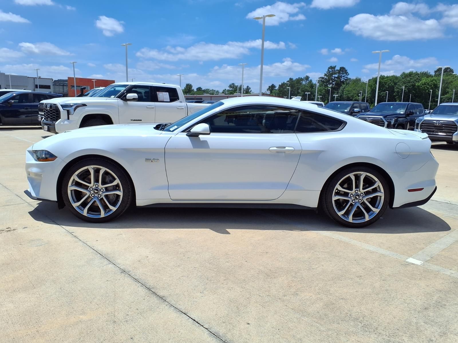 2022 Ford Mustang GT Premium White at Emmons Autoplex