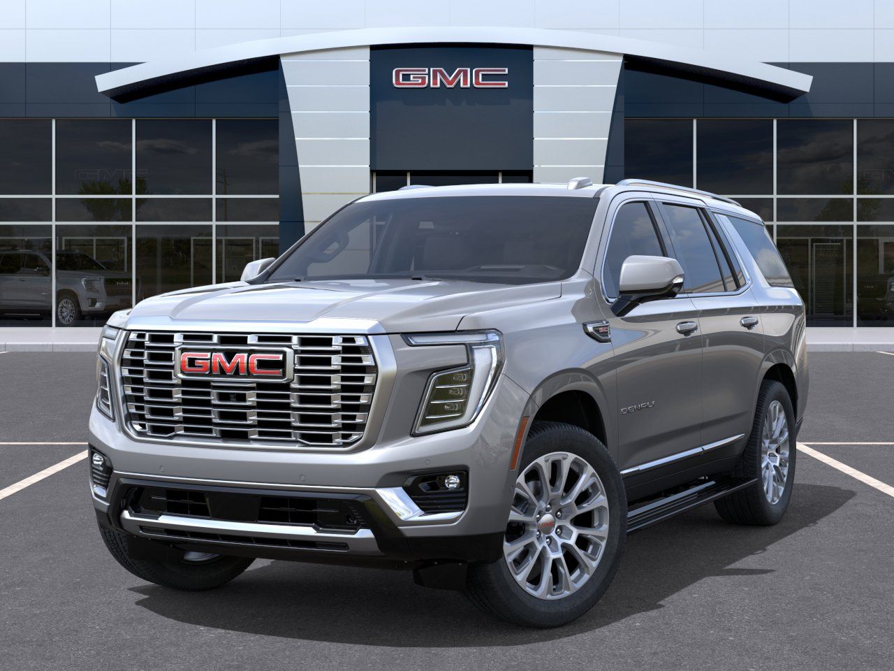 2026 GMC Yukon Denali Silver at Ross Downing Buick GMC
