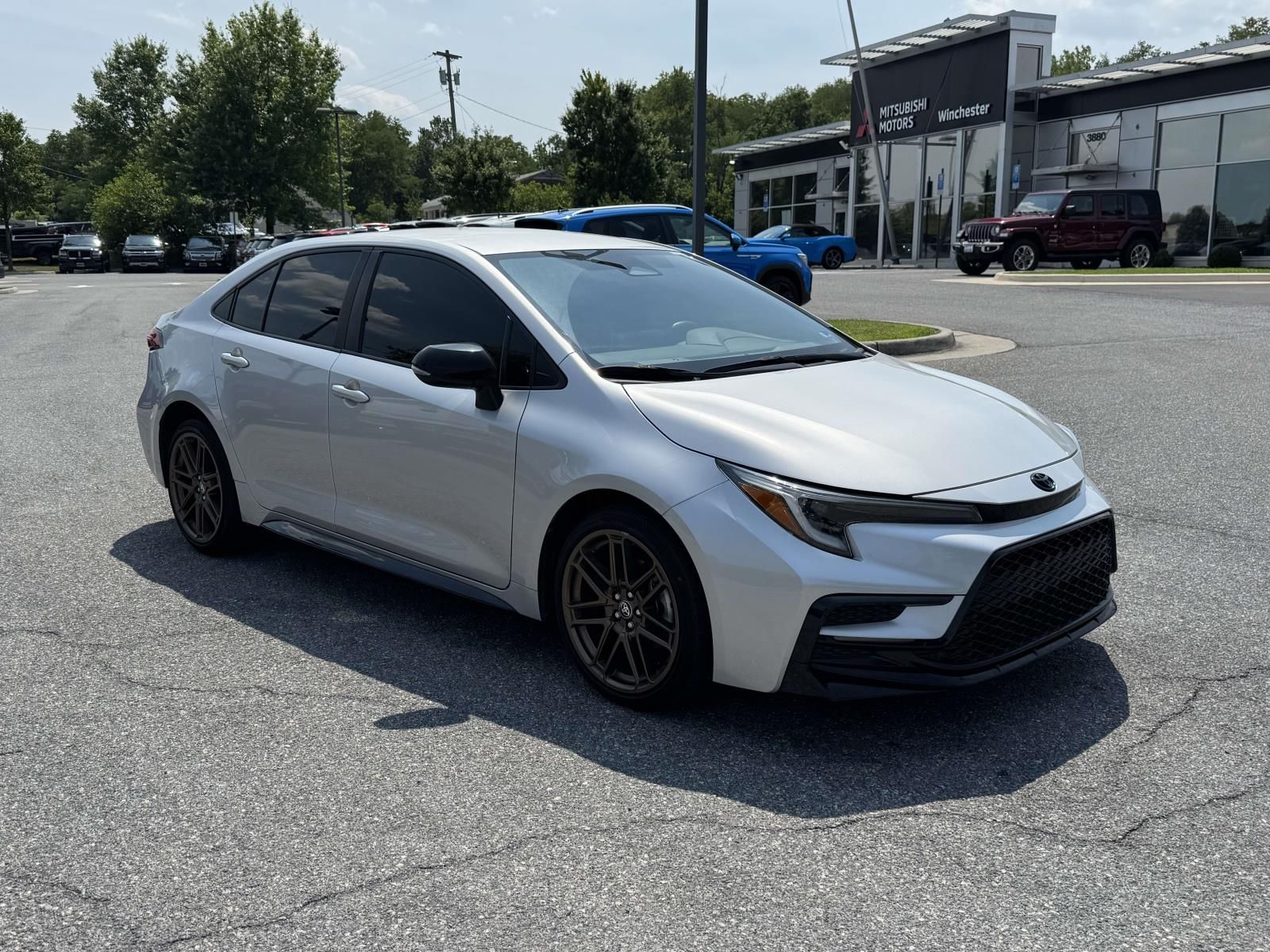 Classic Silver Metallic 2024 Toyota Corolla Hybrid Sedan Front-Wheel Drive Continuously Variable Transmission