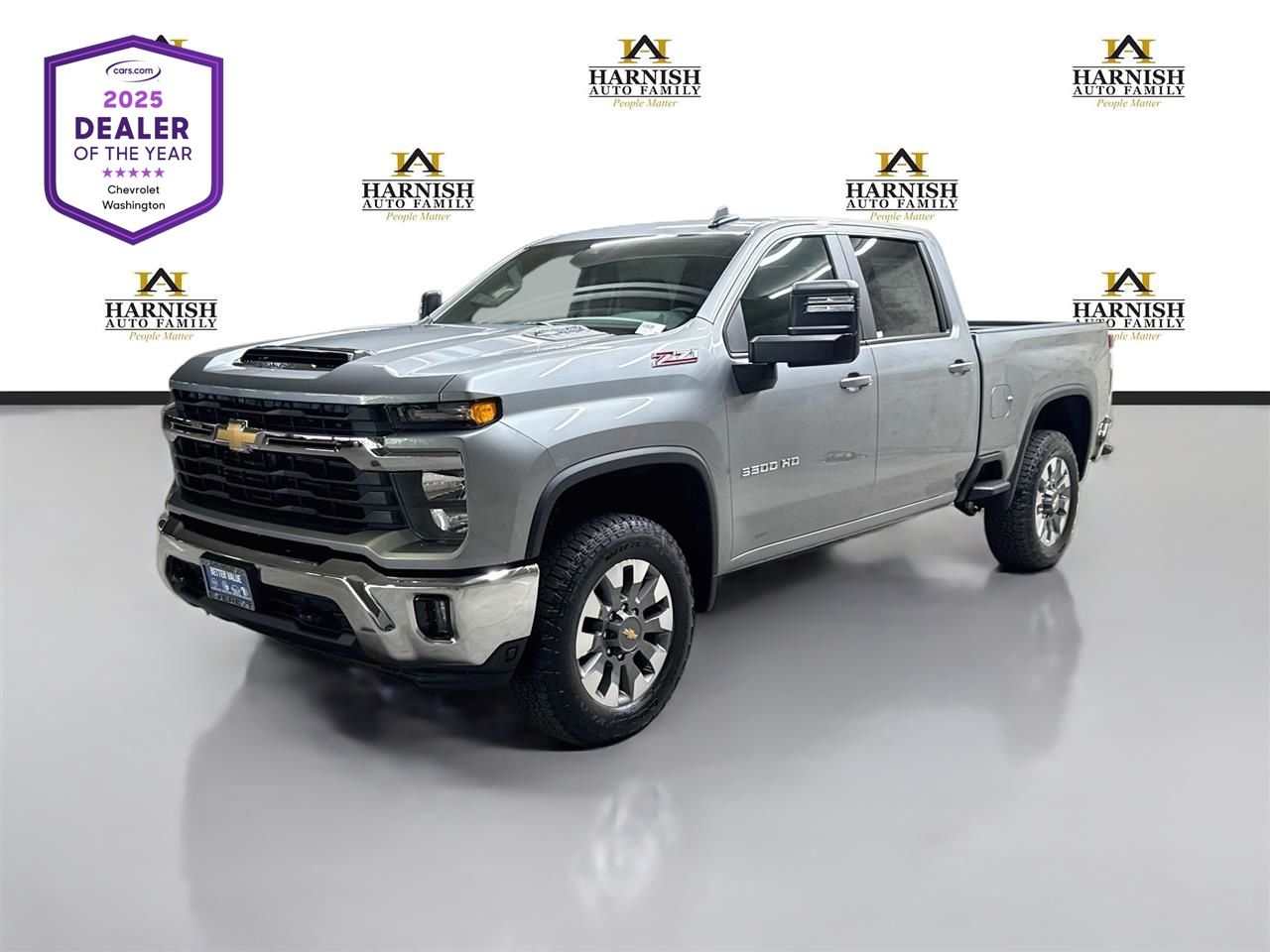 Sterling Gray Metallic 2026 Chevrolet Silverado 3500HD Pickup Truck Four-Wheel Drive Automatic