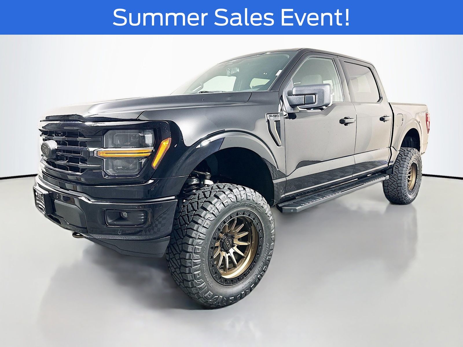 Black Metallic 2026 Ford F-150 Pickup Truck Four-Wheel Drive Automatic