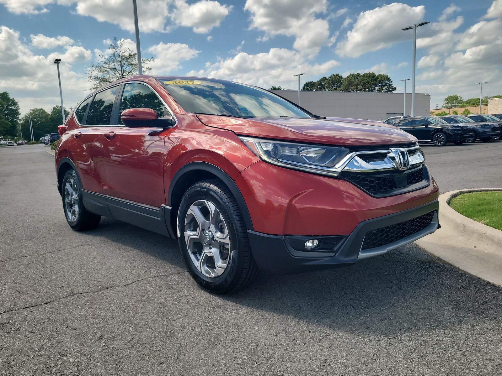 Molten Lava Pearl 2017 Honda CR-V EX-L FWD SUV / Crossover Front-Wheel Drive Continuously Variable Transmission