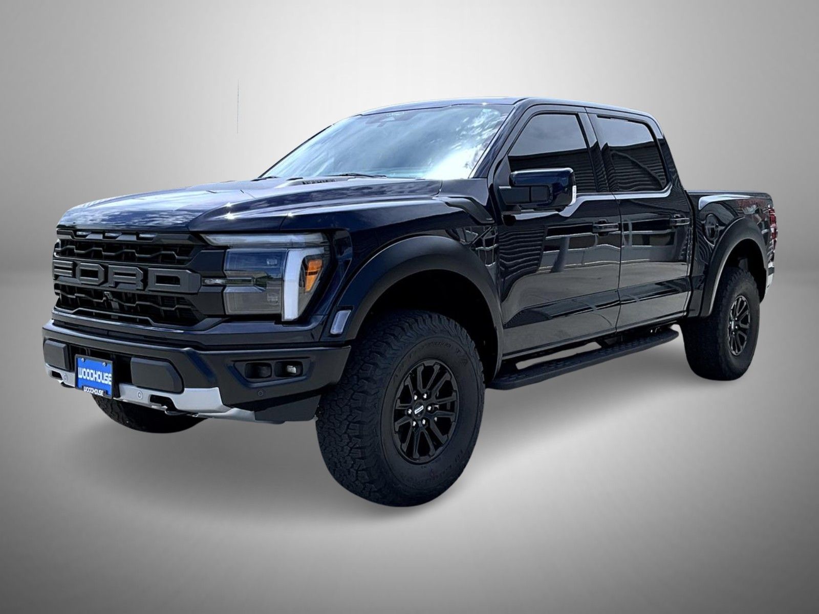 Blue Metallic 2025 Ford F-150 Raptor SuperCrew 4WD Pickup Truck Four-Wheel Drive Automatic