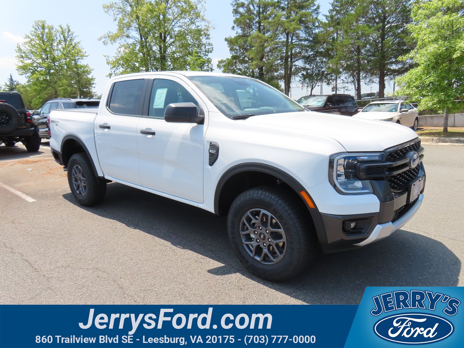 Oxford White 2026 Ford Ranger Pickup Truck Four-Wheel Drive Automatic