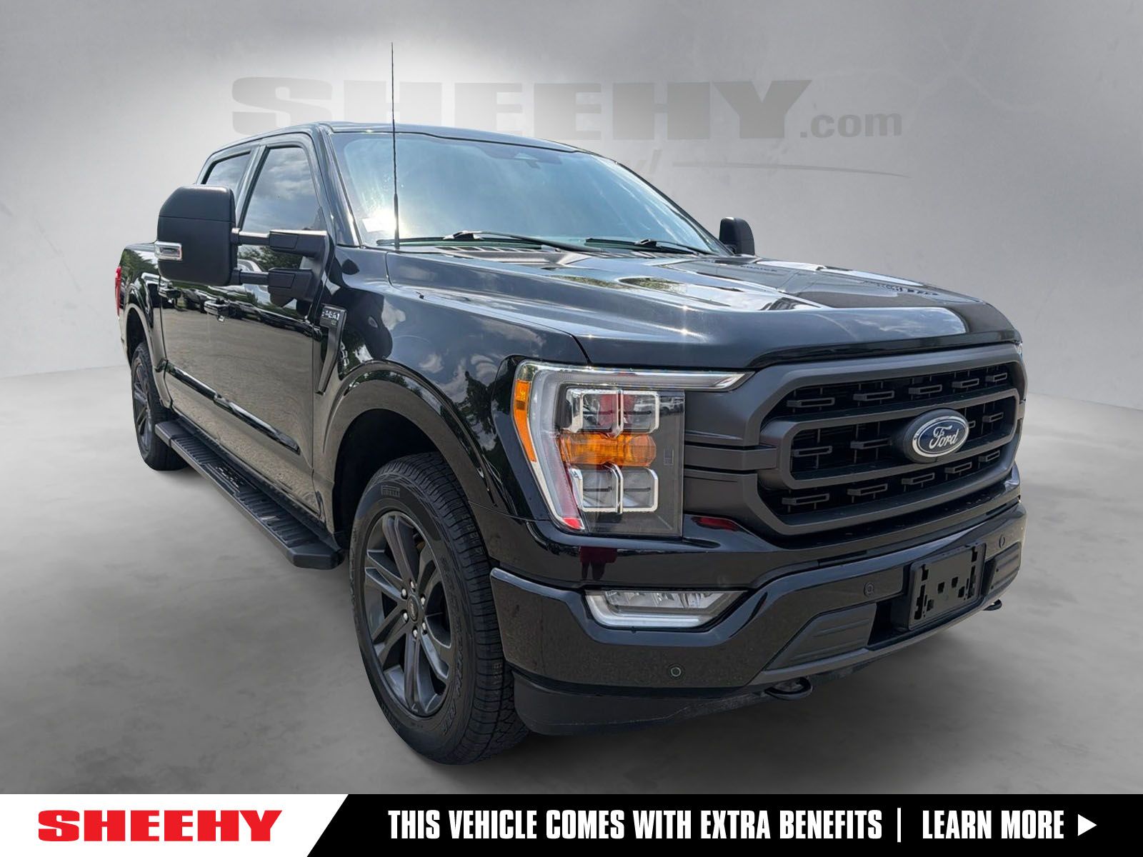 Black Metallic 2023 Ford F-150 Pickup Truck Four-Wheel Drive Automatic