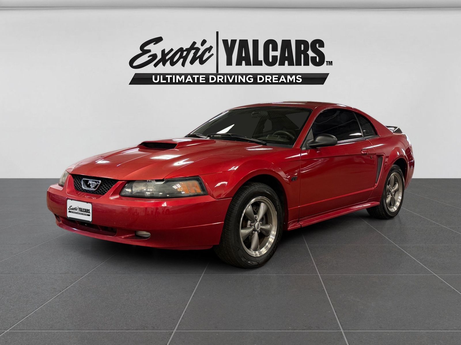 Red 2000 Ford Mustang GT Coupe RWD Coupe Rear-Wheel Drive 4-Speed Automatic Overdrive