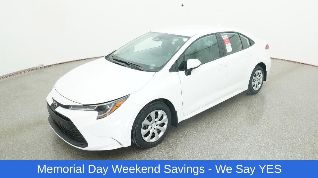 Ice 2026 Toyota Corolla LE FWD Sedan Front-Wheel Drive Continuously Variable Transmission