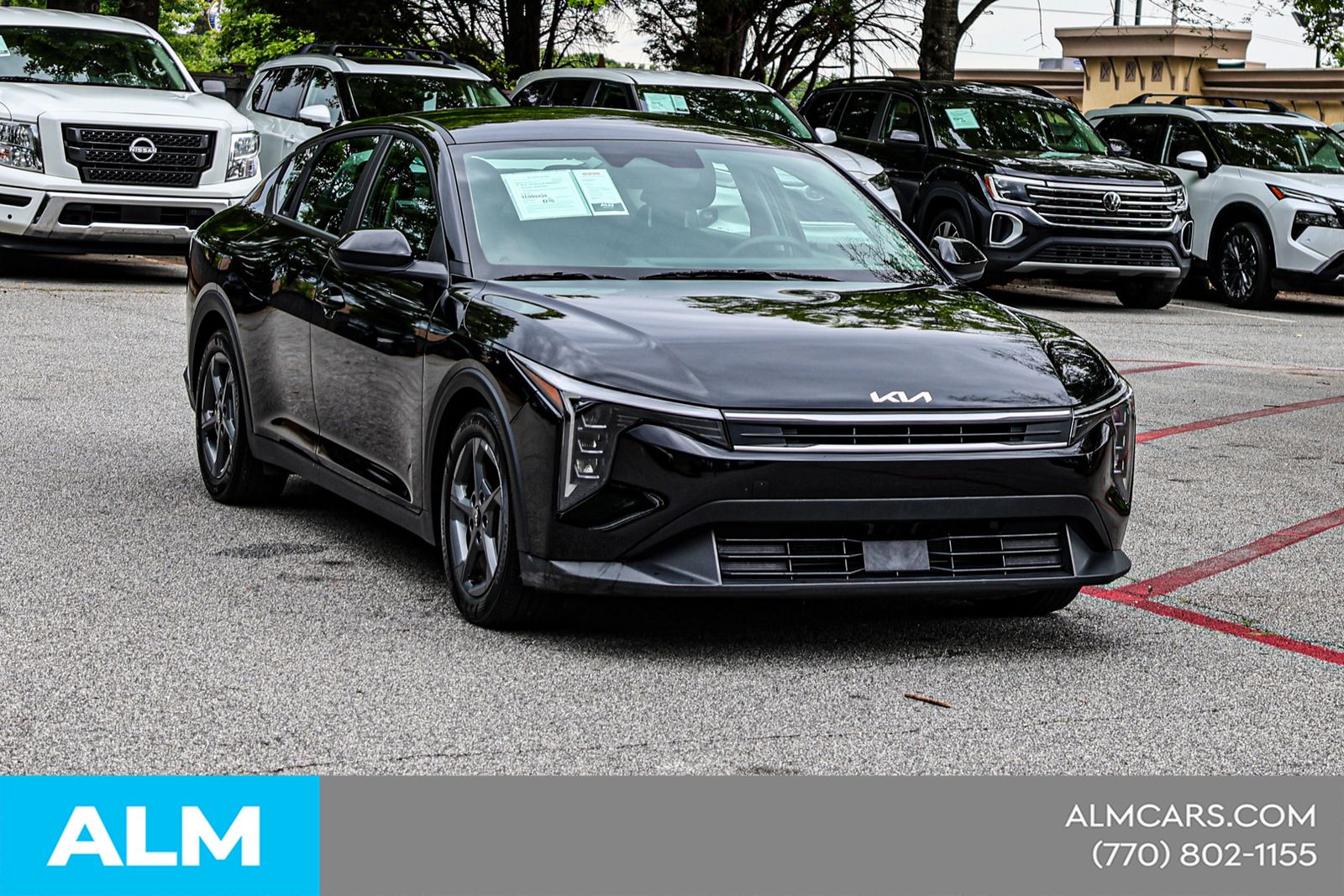 Used 2025 Black Kia LXS Carfax One Owner No Accidents image 6