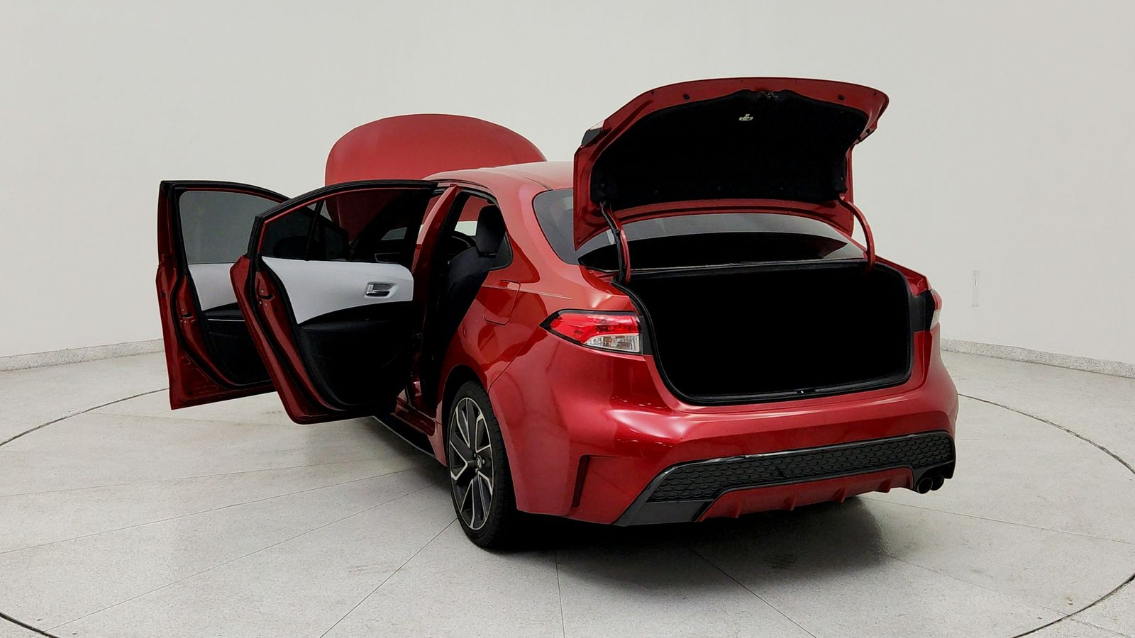 Used 2020 Red Toyota SE image 13