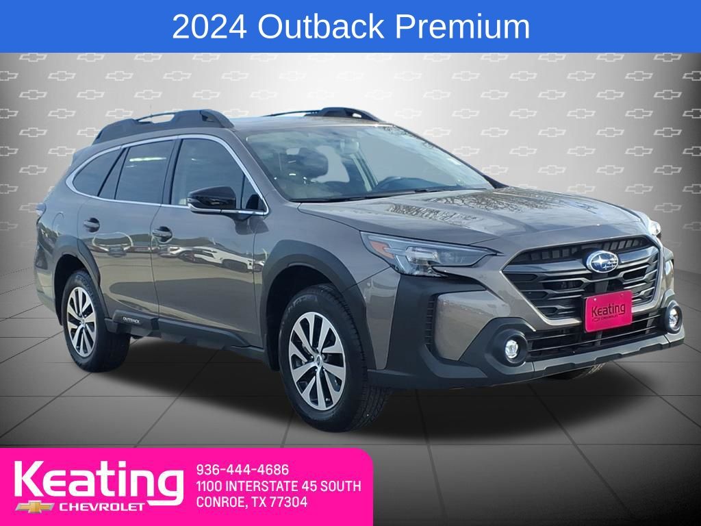 Brilliant Bronze Metallic 2024 Subaru Outback Premium AWD SUV / Crossover All-Wheel Drive Continuously Variable Transmission