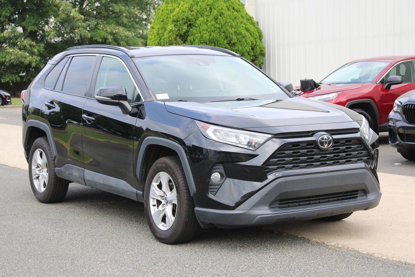 Midnight Black Metallic 2021 Toyota RAV4 SUV / Crossover Front-Wheel Drive 8-Speed Automatic