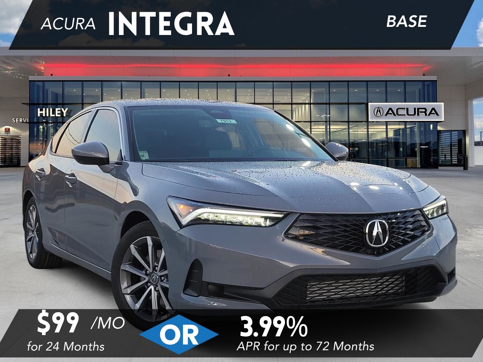 Urban Gray Pearl 2026 Acura Integra FWD Sedan Front-Wheel Drive Continuously Variable Transmission