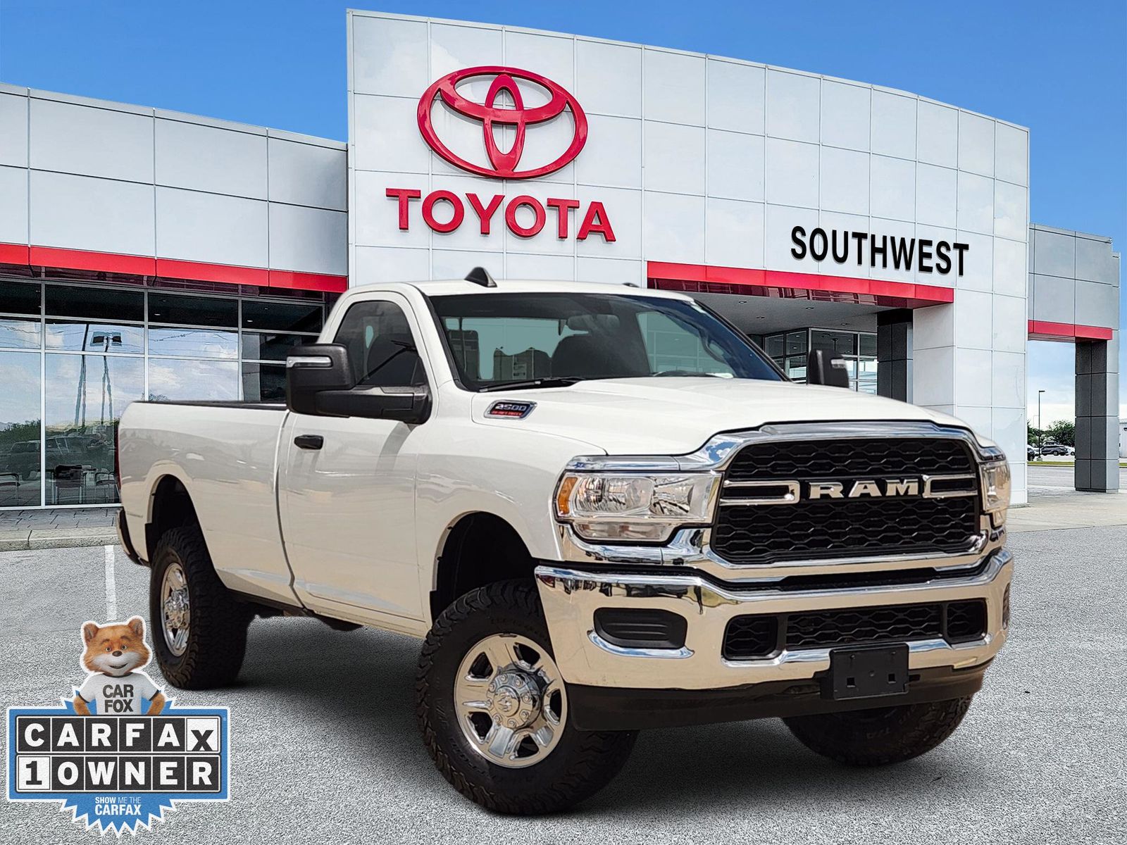 Bright White Clearcoat 2024 RAM 2500 Pickup Truck Four-Wheel Drive 8-Speed Automatic