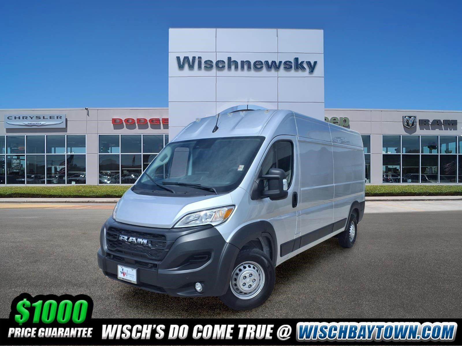 2025 Ram ProMaster 2500 High Roof Silver at AutoSavvy Houston Northwest