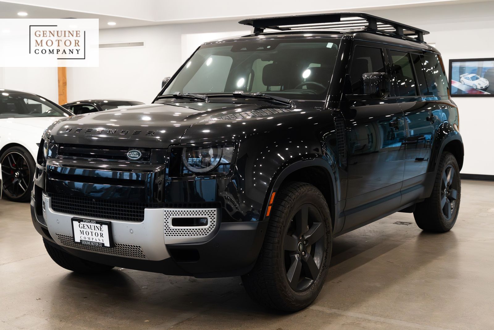 Santorini Black Metallic 2020 Land Rover Defender 110 HSE AWD SUV / Crossover All-Wheel Drive 8-Speed Automatic