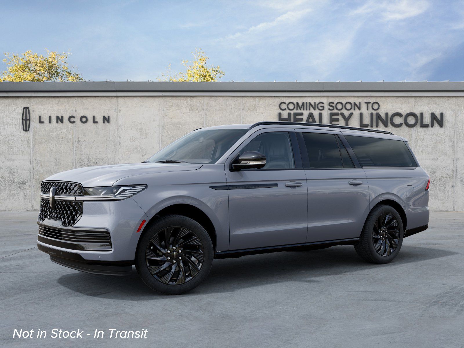 Gray Mist Metallic Tri-Coat 2027 Lincoln Navigator SUV / Crossover Four-Wheel Drive Automatic