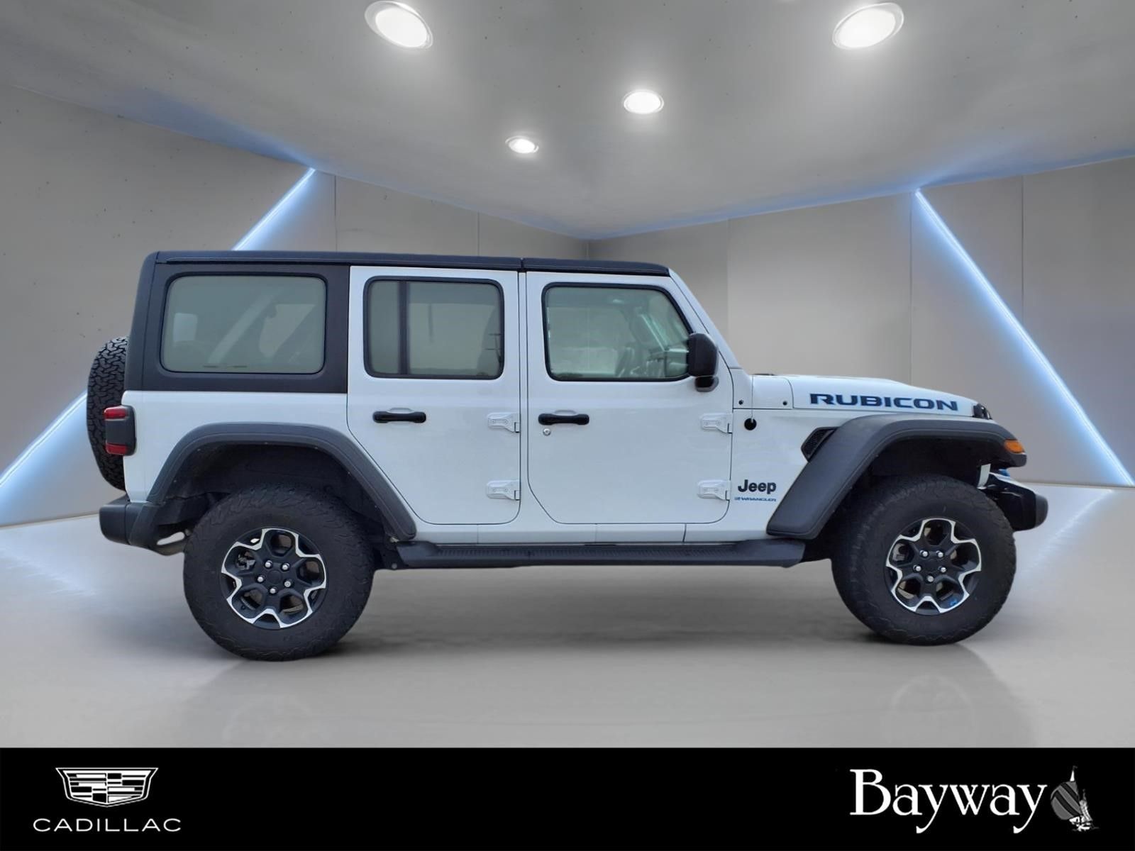 2023 Jeep Wrangler Rubicon 4xe White at DeMontrond Gulf Freeway