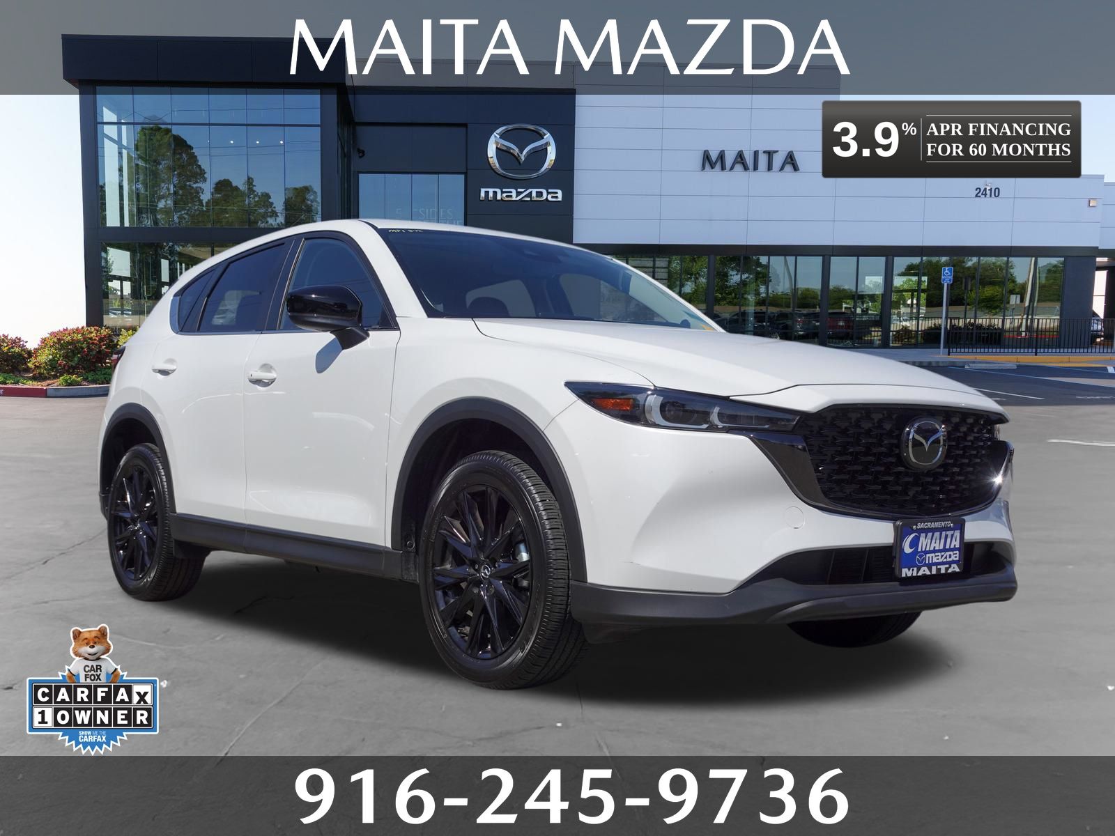 Rhodium White Metallic 2025 Mazda CX-5 SUV / Crossover All-Wheel Drive 6-Speed Automatic
