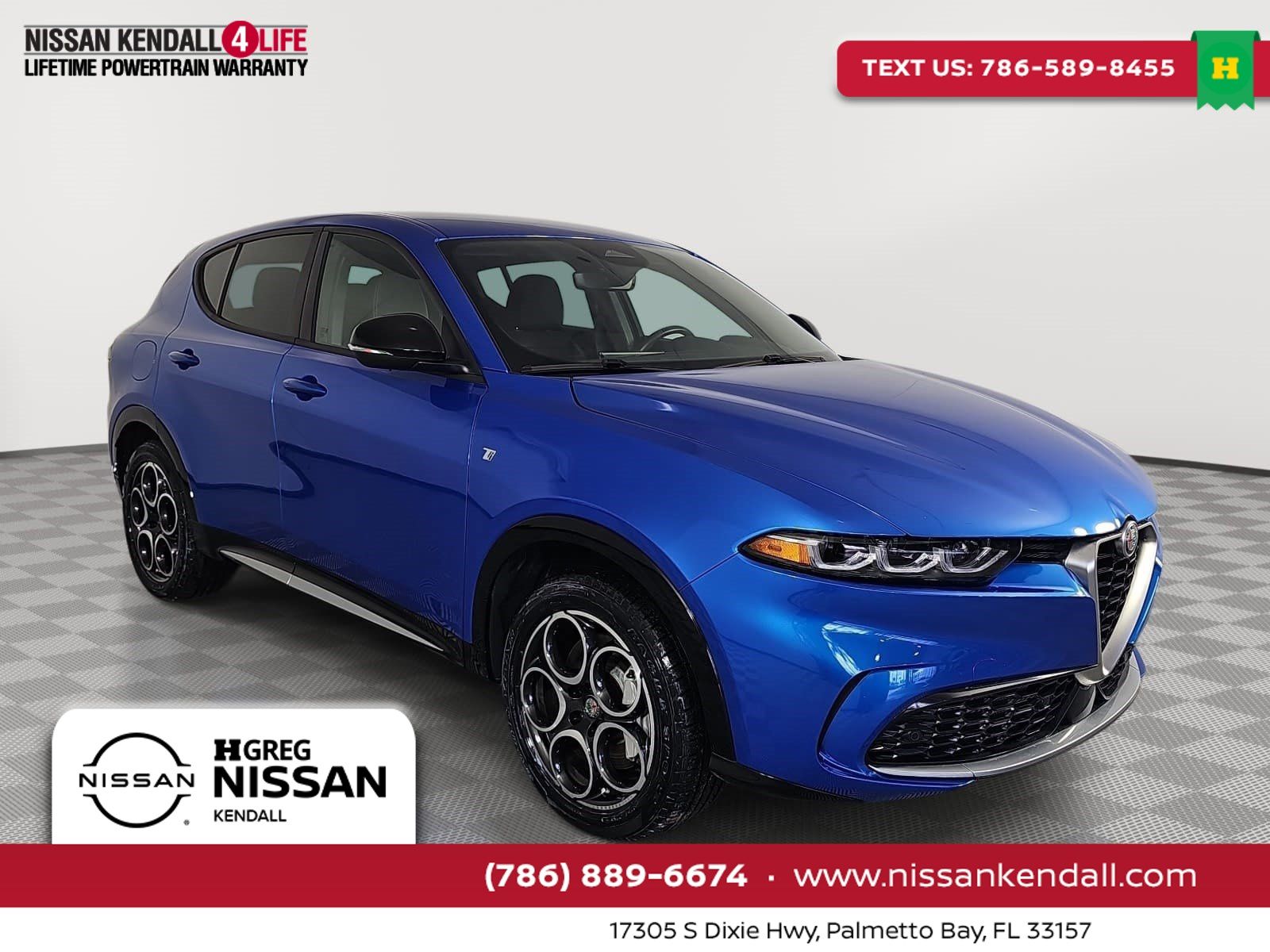 Misano Blue Metallic 2024 Alfa Romeo Tonale SUV / Crossover All-Wheel Drive 6-Speed Automatic