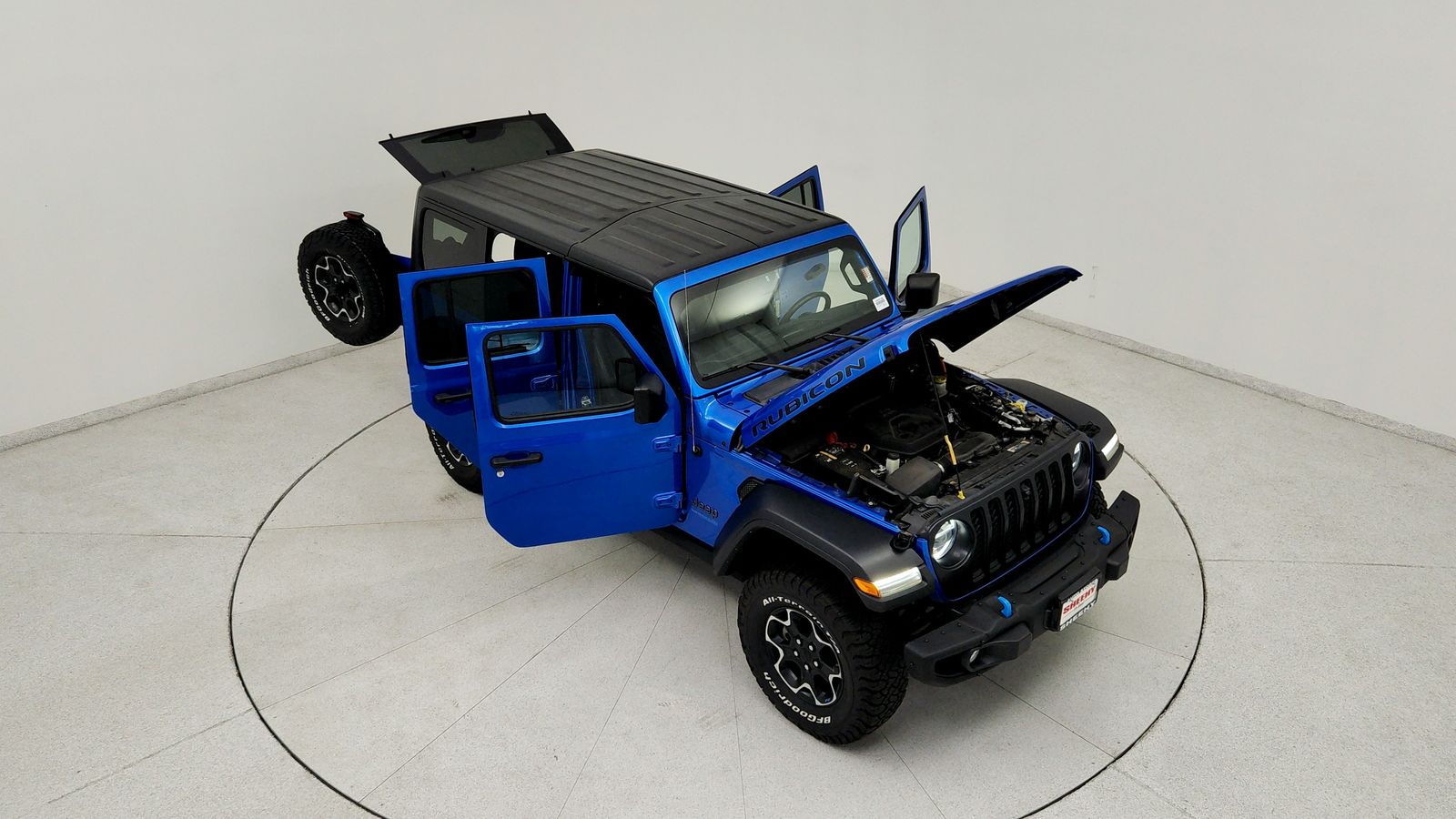 Used 2022 Blue Jeep Unlimited Rubicon 4xe image 21