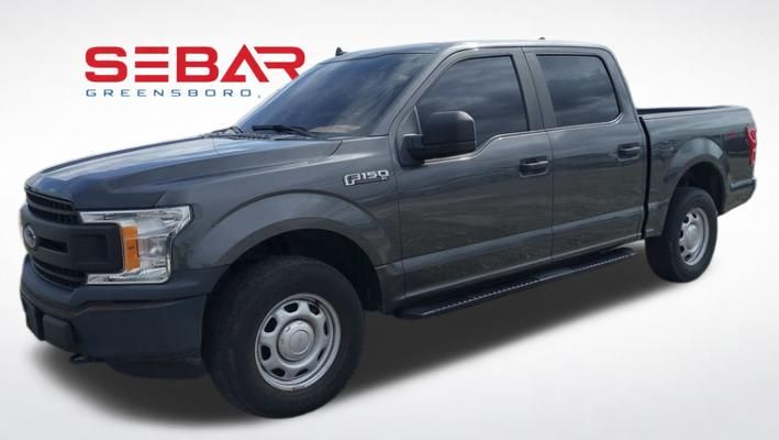 Gray (Magnetic) 2020 Ford F-150 XL SuperCrew 4WD Pickup Truck Four-Wheel Drive 6-Speed Automatic