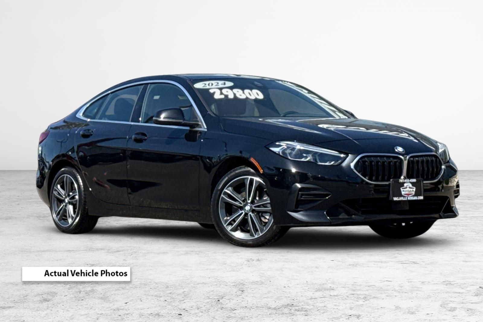 Black Sapphire Metallic 2024 BMW 2 Series 228i Gran Coupe RWD Sedan Front-Wheel Drive 8-Speed Automatic
