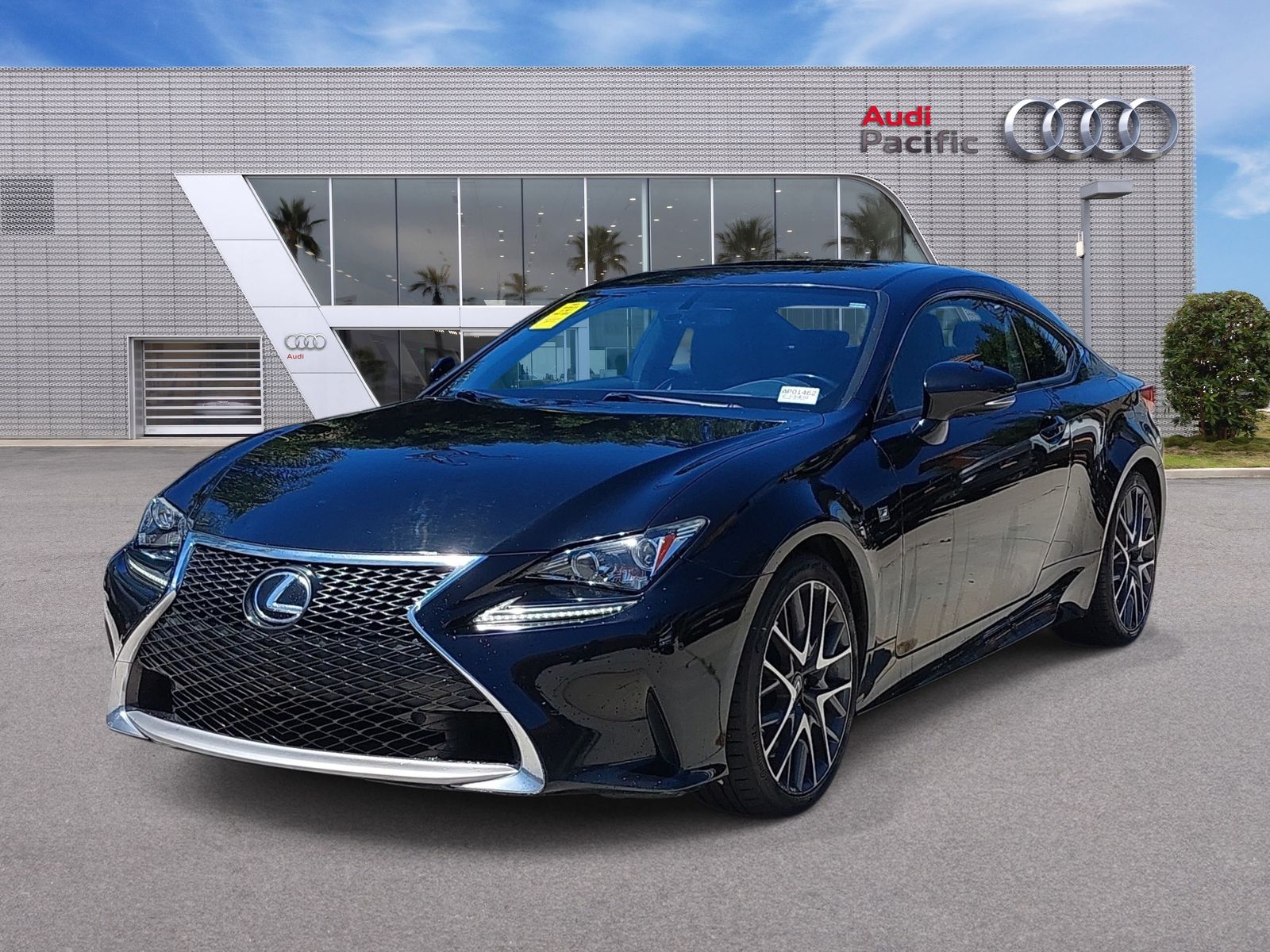 Black (Obsidian) 2016 Lexus RC Coupe Rear-Wheel Drive 8-Speed Automatic
