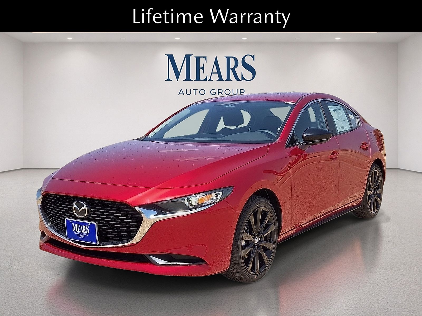 Soul Red Crystal Metallic 2026 Mazda MAZDA3 Sedan Front-Wheel Drive 6-Speed Automatic