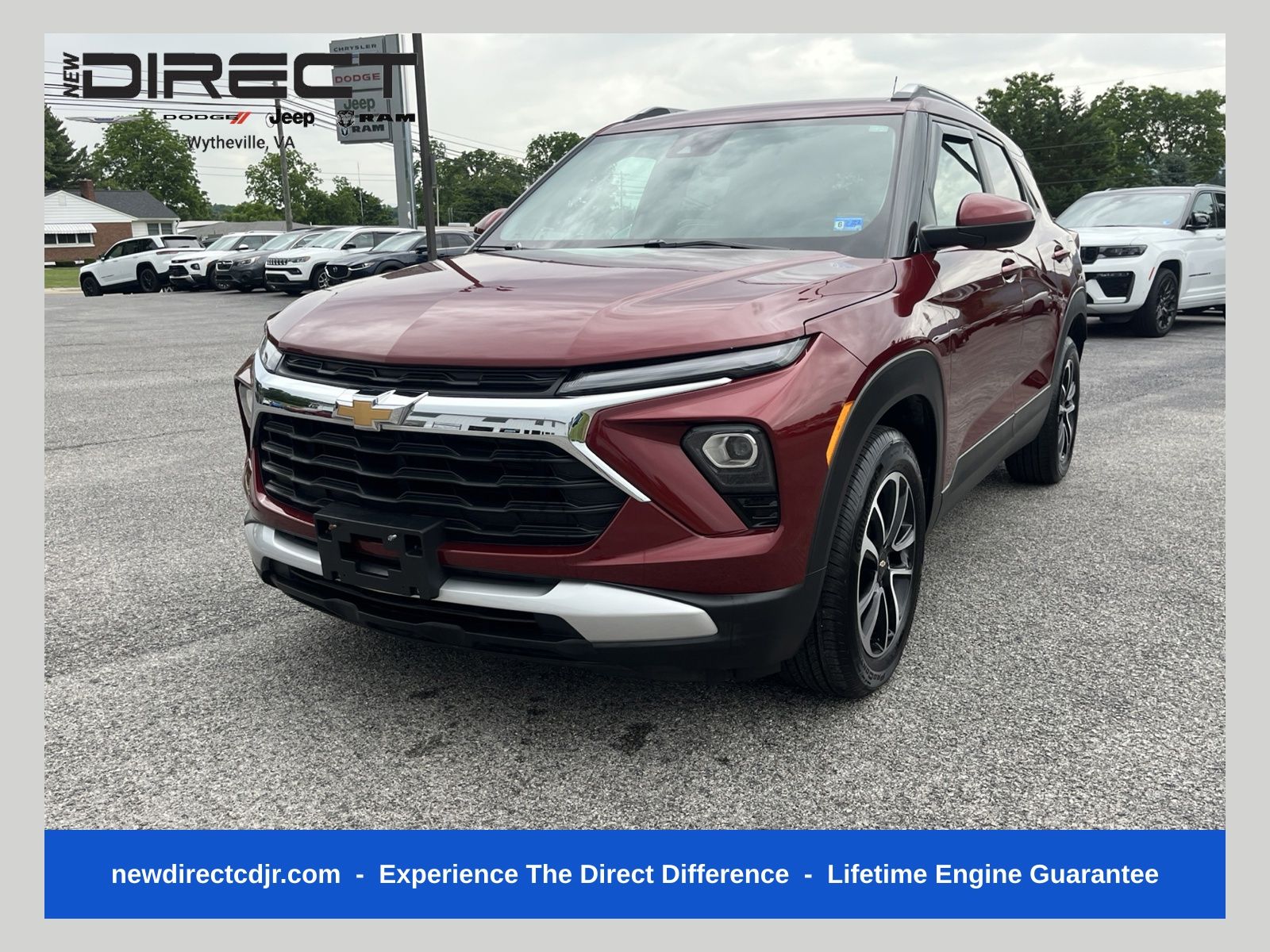 Red (Crimson Metallic) 2025 Chevrolet Trailblazer SUV / Crossover Front-Wheel Drive Continuously Variable Transmission