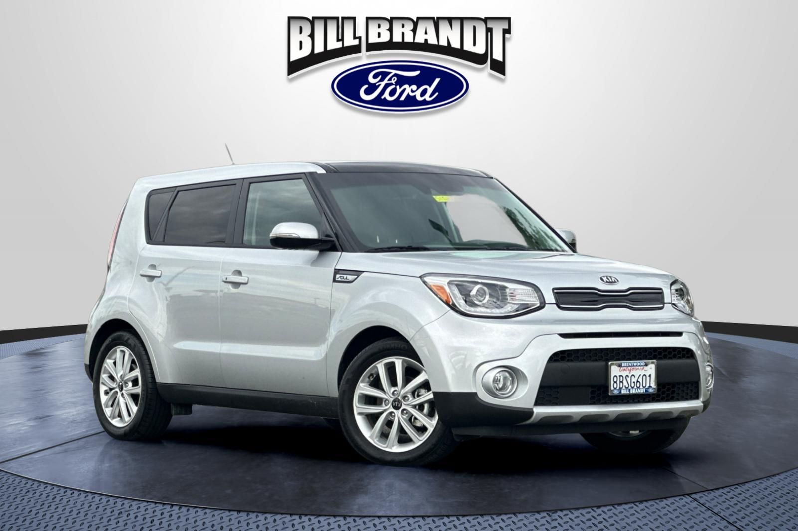 Bright Silver 2018 Kia Soul Wagon Front-Wheel Drive 6-Speed Automatic