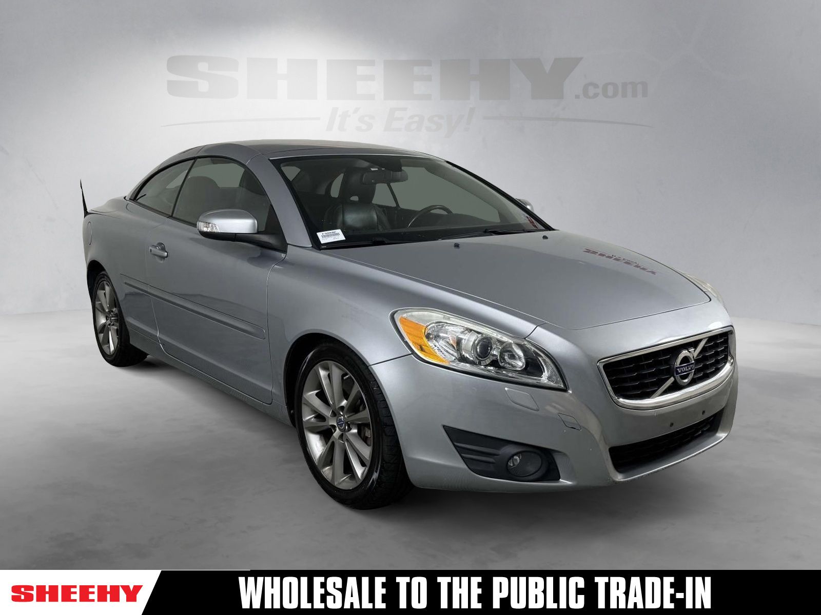 Electric Silver Metallic 2012 Volvo C70 T5 Convertible Front-Wheel Drive 5-Speed Automatic