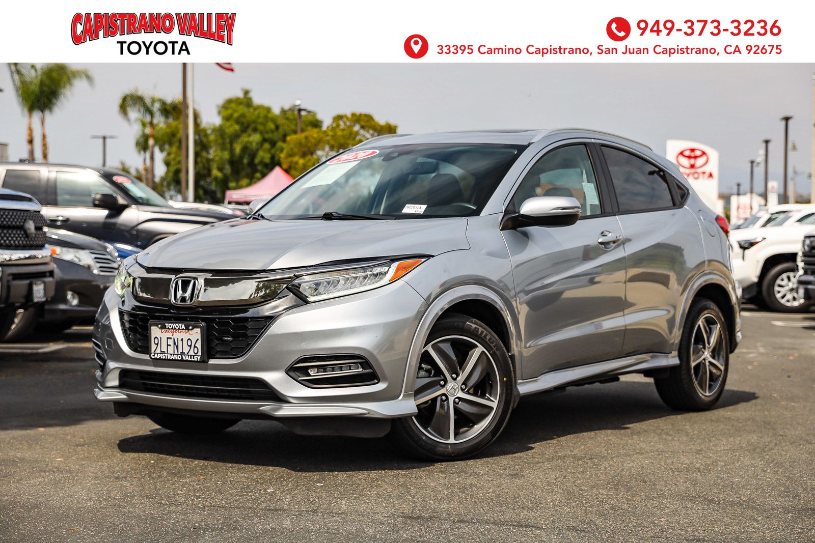Lunar Silver Metallic 2020 Honda HR-V Touring AWD SUV / Crossover All-Wheel Drive Continuously Variable Transmission