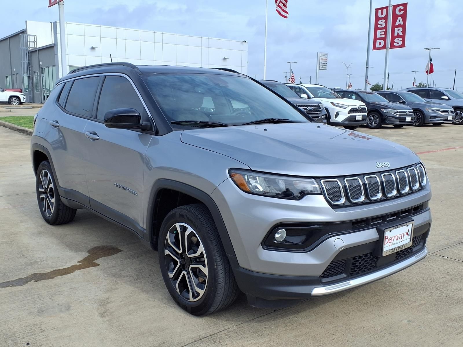 2022 Jeep Compass Limited Silver at Wharton Ford
