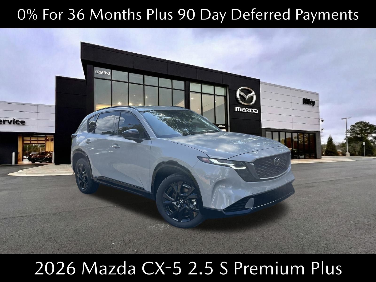 Aero Gray Metallic 2026 Mazda CX-5 SUV / Crossover All-Wheel Drive 6-Speed Automatic
